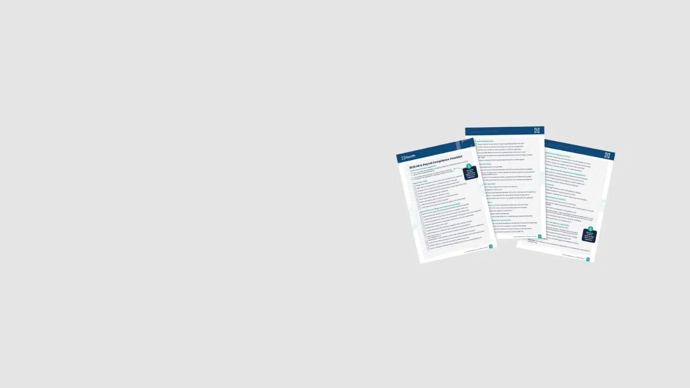 image of 3 pages of checklist
